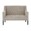 Almira Velvet Loveseat
