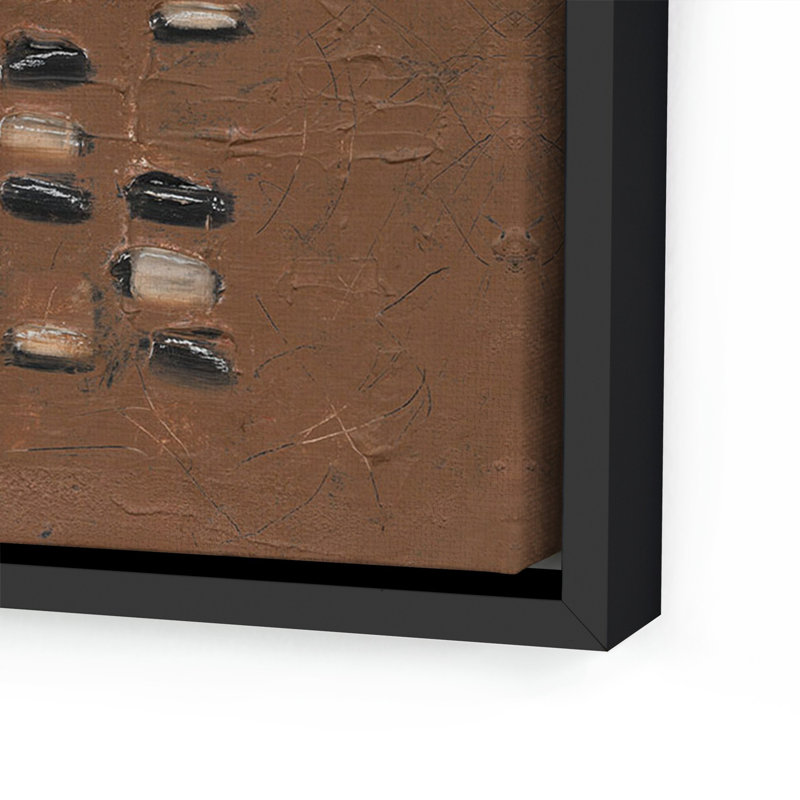 Adobe Print by Jamie Beckwith, Black Maple Framed, 48" H x 48" W