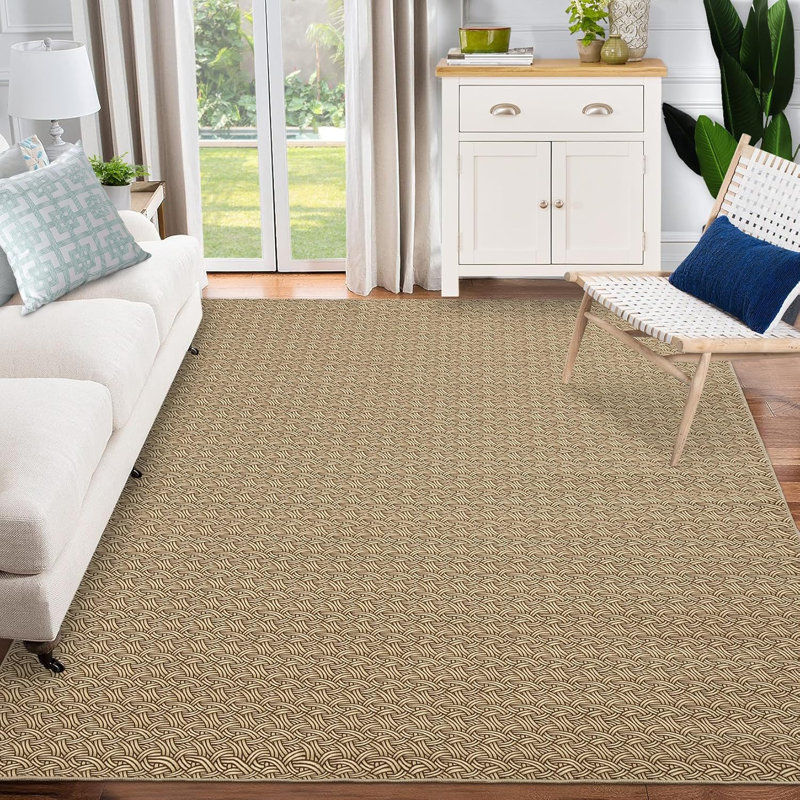 Tapis tressés lavables avec envers antidérapant, Rectangle 9 pi x 12 pi