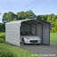 Steel Carport With 3 Wall Kits, 10X20X07-113506831