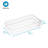 Idesign Crisp BPA-Free Plastic Stackable Drawer Organizer Bin, 6" X 12" X 2", Clear