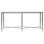 Roseberry 63.4'' W Glass Console Table