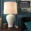 Lampe en porcelaine White Ridge
