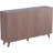 8-Cube Cubby Shelf Bookcase With Doors Walnut