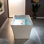 Baignoire de trempage autoportante en acrylique 59 po. X 30 po.