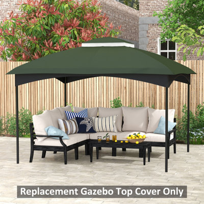 Outsunny Polyester Replacement Canopy -  84C-443V00GN