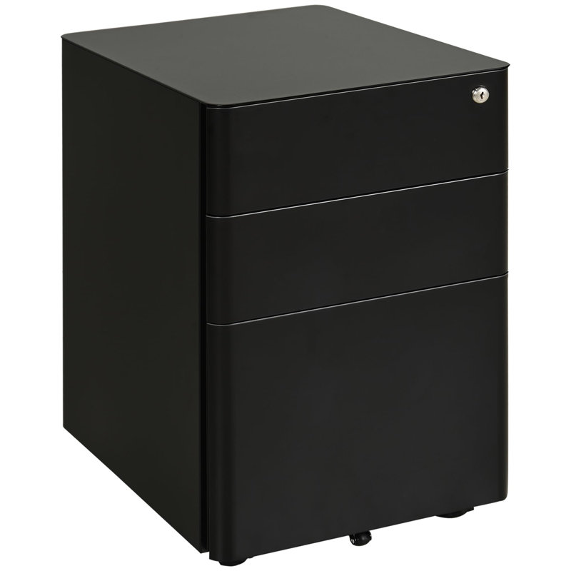 Loretto 39cm Wide 3 -Drawer File Cabinet