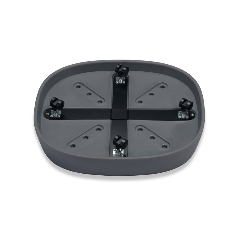 Slate Gray Large Modern Durable Plant Caddy