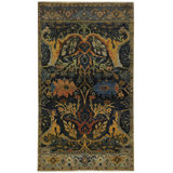 Silk Treasures One-of-a-Kind Rectangle 3'10" X 6'9" Area Rug