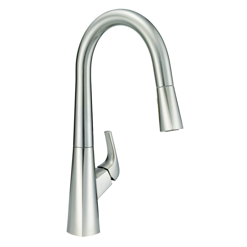 Vaughn Pull-Down Single Handle Kitchen Faucet with DockForce® Magnetic Docking Technology, Stainless Steel