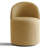 Linen Upholstered Swivel Dining Chair With Hidden Casters-673332392-687472473