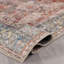 Tapis oriental lavable à la machine rouge / bleu Labarbera-1491943224