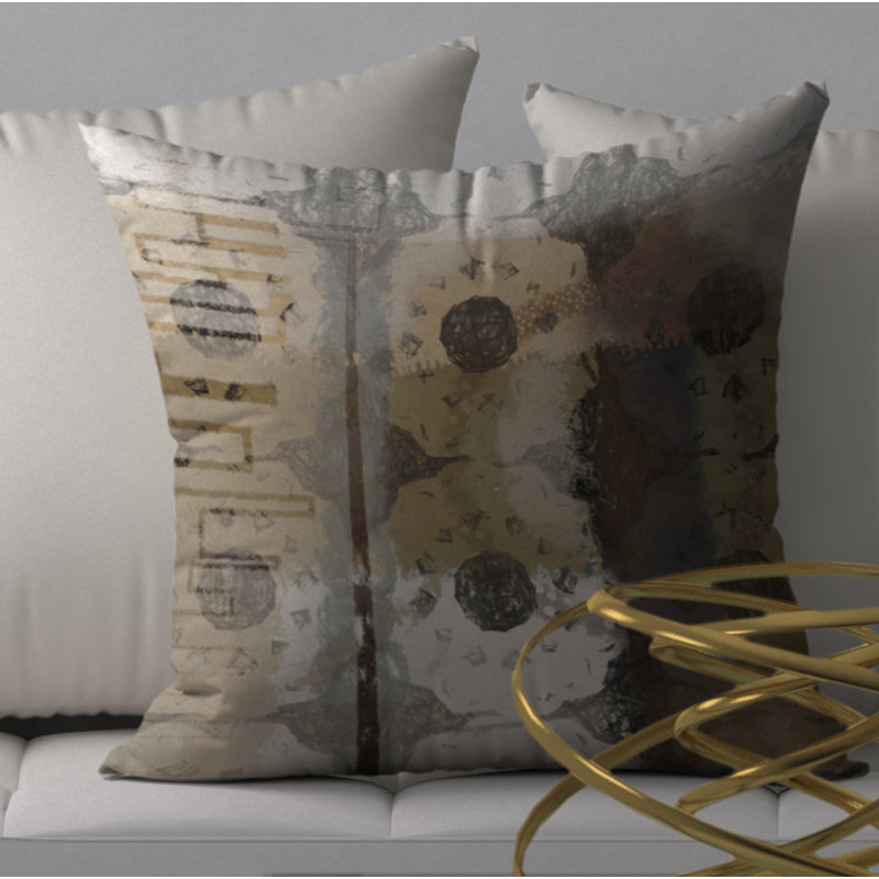 Geometric Reversible Throw Pillow, 20" x 20"