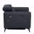 Global United Top Grain Italian Leather Sofa With Power With Recliner Function