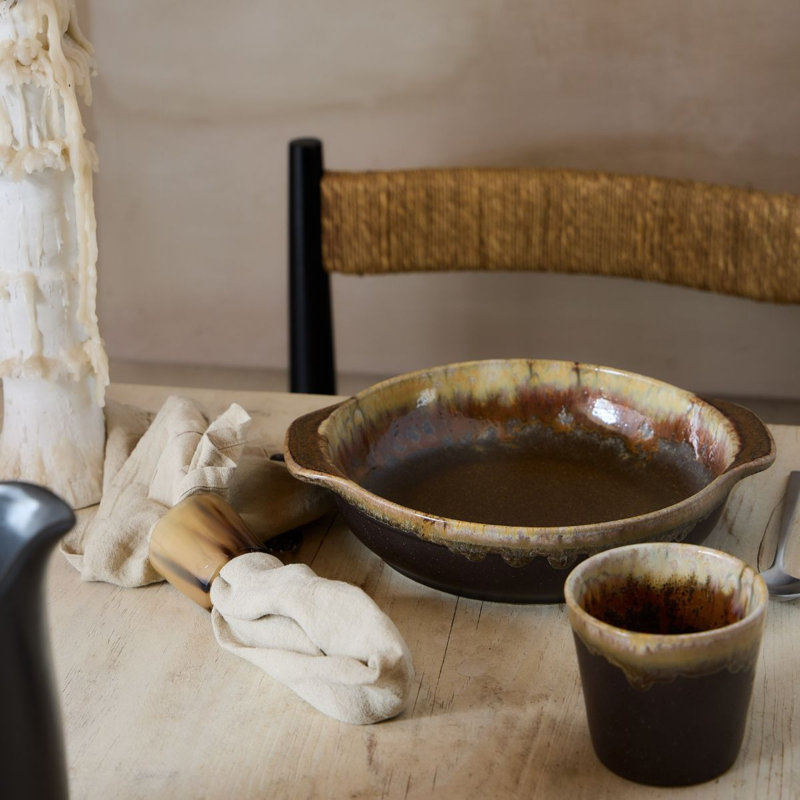 Poterie Fine Stoneware Pasta Plate