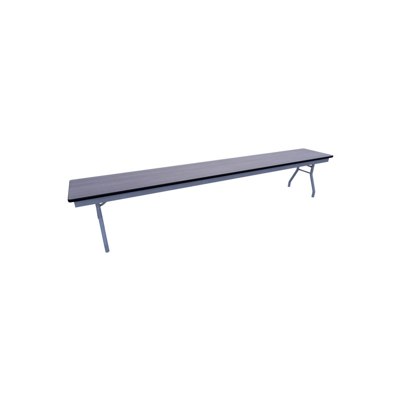 Banc pliant - Contreplaqué, H 17 po x l 96 po x P 15 po
