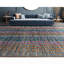 Hand Knotted Wool Striped Area Rug-65624963
