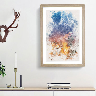 Rising Clouds - Picture Frame Painting Print