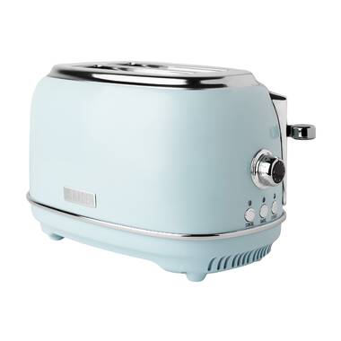 Buydeem Dt-6B83G 4-Slice Toaster丨Extra Wide Slots丨Retro Pastel