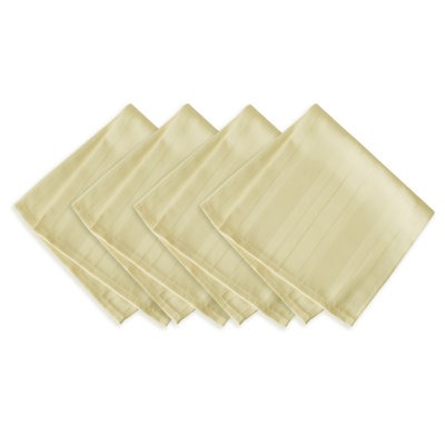 Robyn 100% Polyester Striped Square Napkin