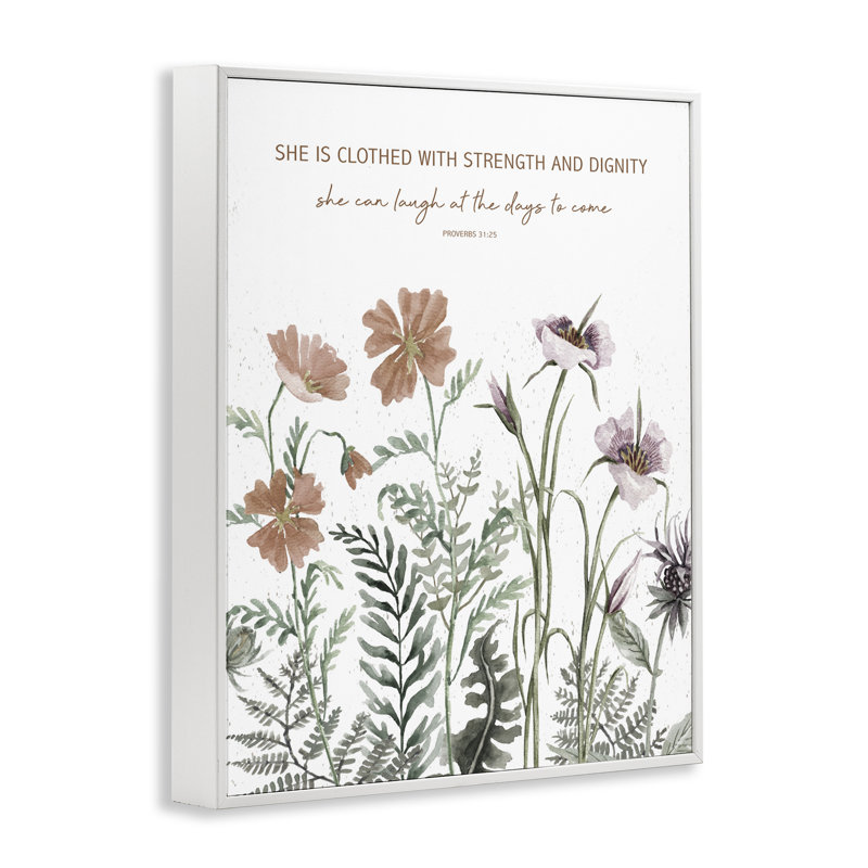 Vêtu d'une giclée encadrée par Botanical Force, design par Cindy Jacobs, H 20 po x l 16 po