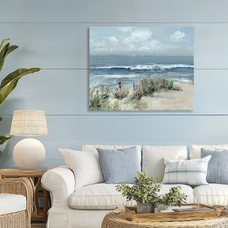 Toile brossée Expression of Coast, conception de Sally Swatland, H 30 po x l 40 po
