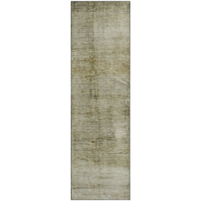 Premium Machine Washable Cerrito AMF608 Taupe Rug