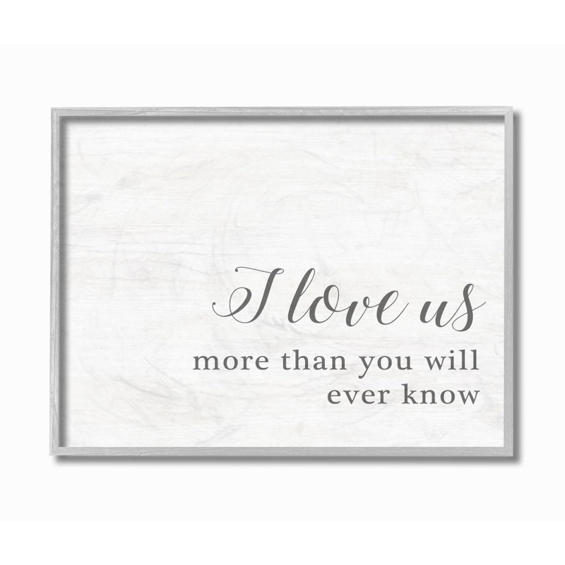 «I Love Us Family Home Inspirational Word Design», impression sur toile, H 16 po x l 20 po x P 1,5 po