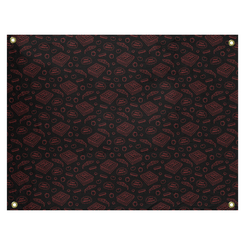 Tapisserie elizabeth pizza par katelyn Kitterman, H 27,5 po x l 37,5 po, Intérieur / extérieur