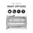 hauck Sleep N Play Center Portable Travel Cot w/Bassinet & Playpen, Stars Grey
