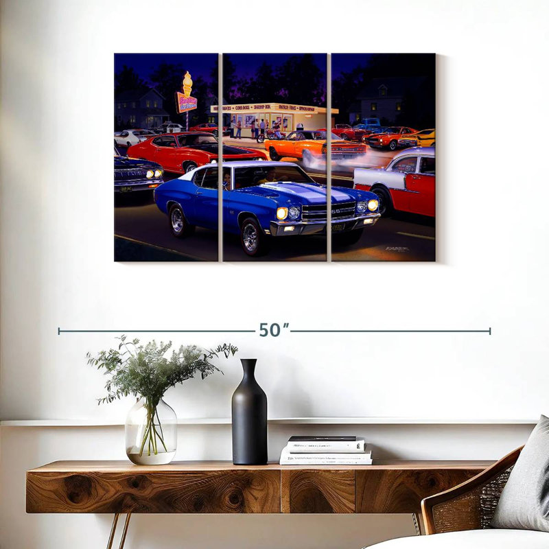 Mehar Fast Fred's, 24" H x 38" W