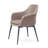 Teegan 19'' H Upholstered Metal Armchair-438107533-463156451