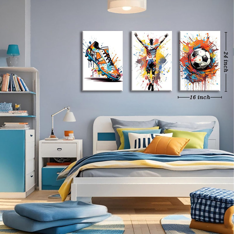 3 Piece Wrapped Canvas Print