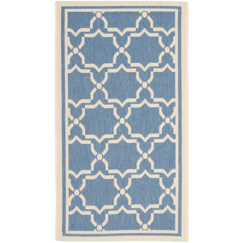 Attalla Geometric 61cm X 109cm Indoor / Outdoor Area Rug
