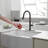 VIBRANTBATH Pull Out Kitchen Faucet-93524854