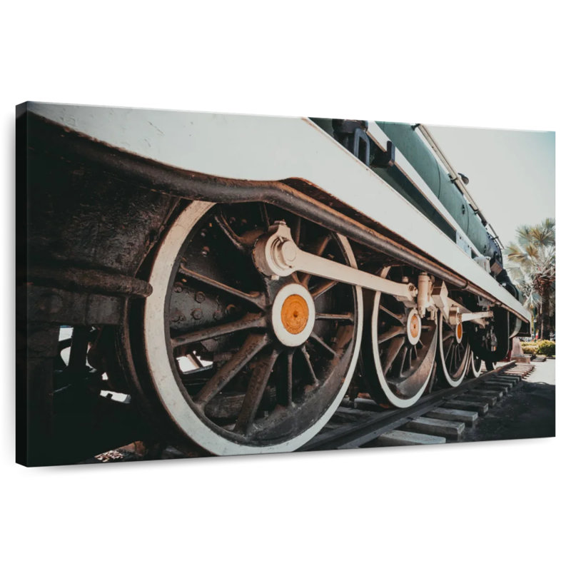 Vieux train Mehar, H 32 po x l 48 po