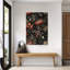 «Vibrant Exotic Blooms Vibrant Abstract Flower Nature», art mural-129143062