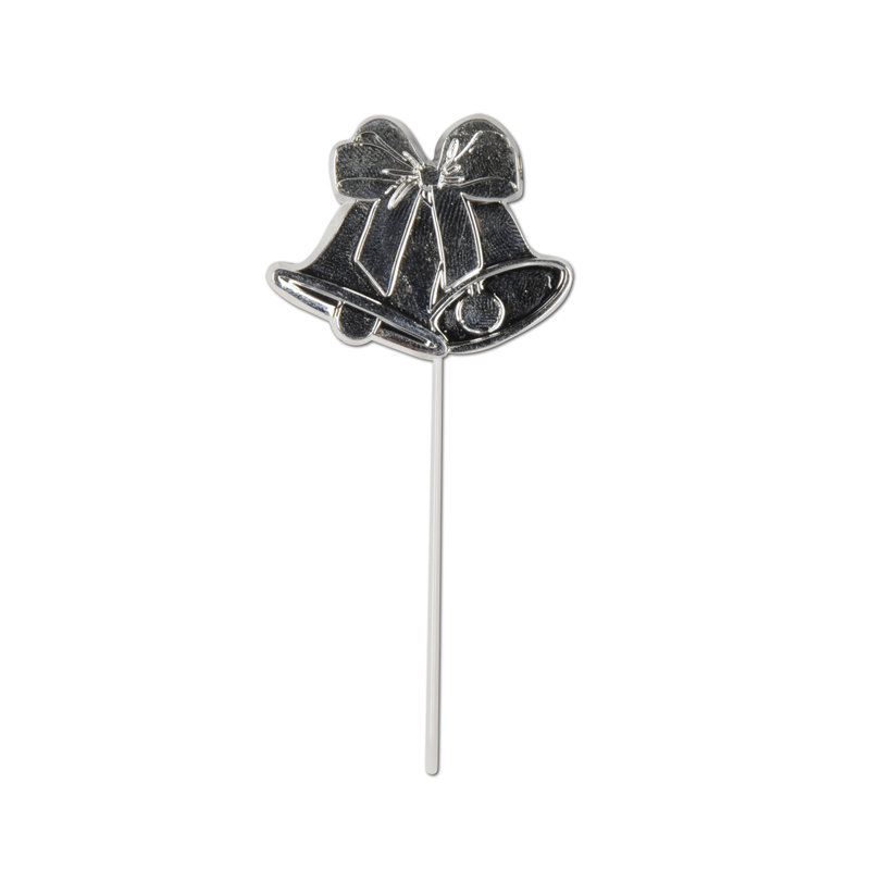 Clochettes - 2 ½ po - paquet de 12, Argent argent