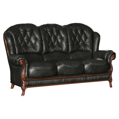 Breedlove Faux Leather Sofa