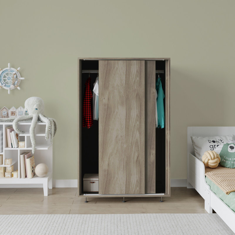 Engineered Wood Wardrobe, Oak