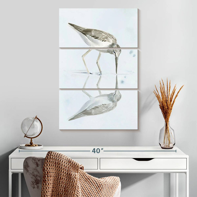 Brampt Sandpiper Reflections I, 32" H x 20" W