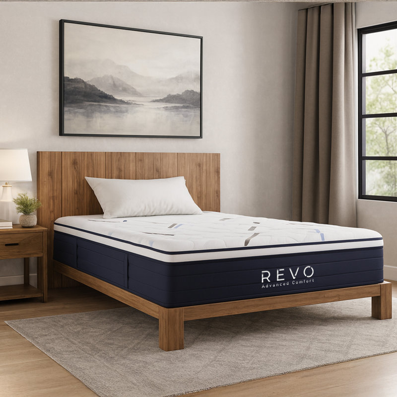 Revo Sleep  14-Inch Hybrid Mattress, Extra-Long Twin, 14"