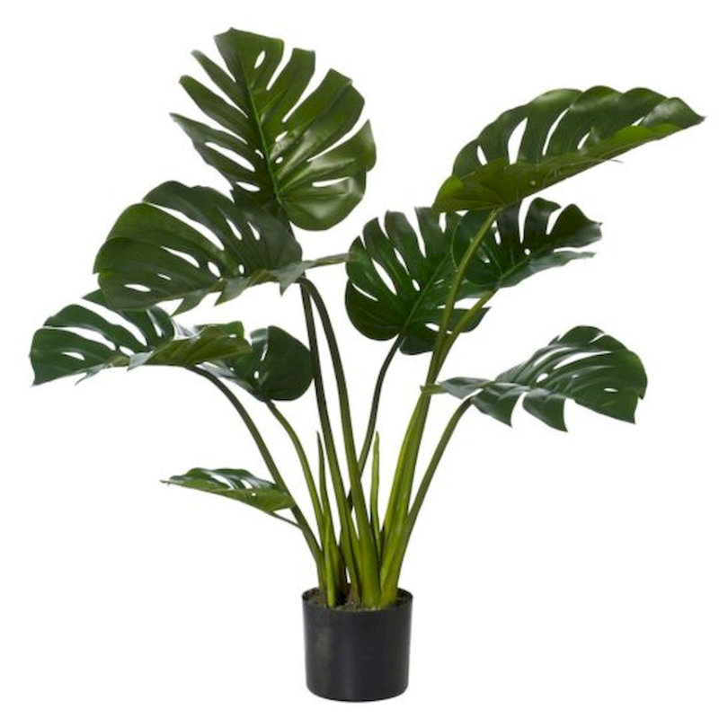 Plante à feuillage artificiel en pot