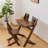 Writing Desk Set Computer Desk Tilted Desktop Office Desk