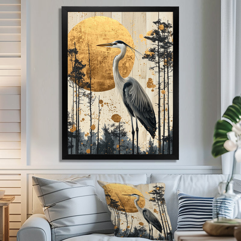 Azalie - animaux, art mural, H 32 po x l 16 po, Noir, Reproduction encadrée d'une seule photo