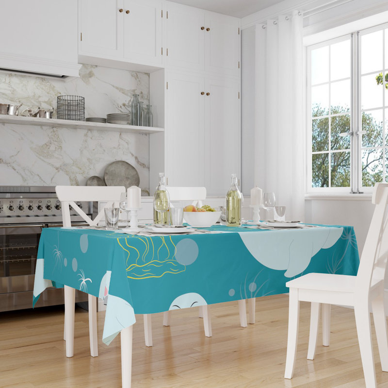 East Urban Home kitchen decoration, tablecloth, 140 x 160cm - Designed and made in Turkey