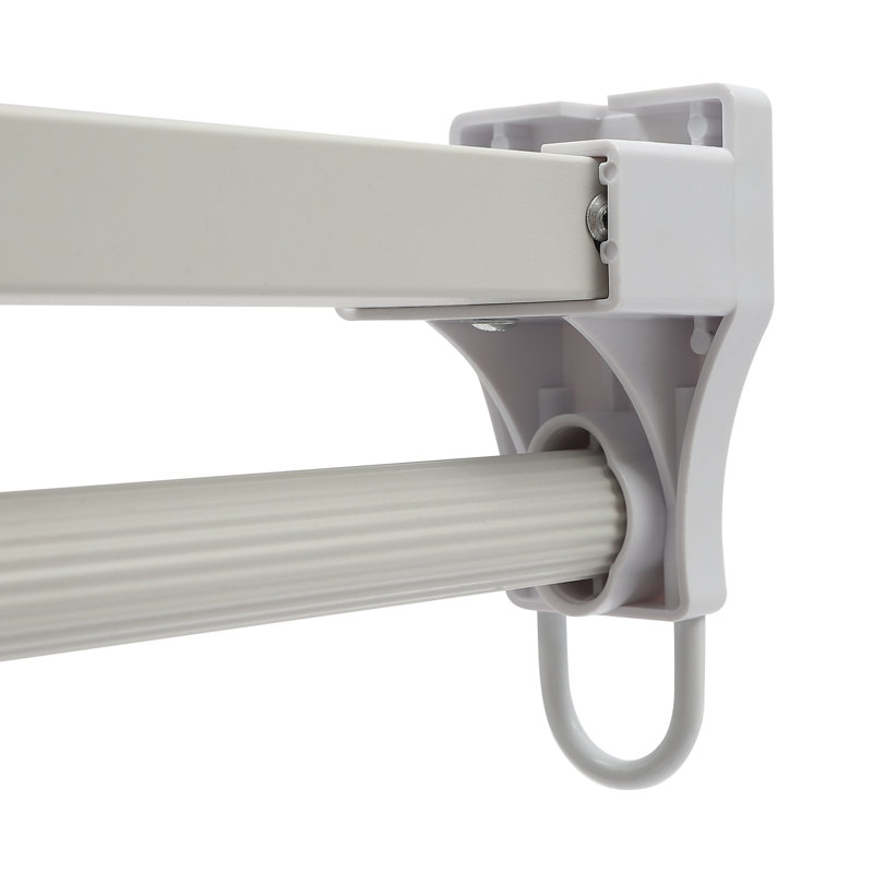 Tringle à vêtements Albreda, Blanc