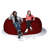 7 Foot Giant Bean Bag Sofa-24080455