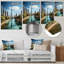 Décoration murale en métal de la ville de Dubaï III-975416145