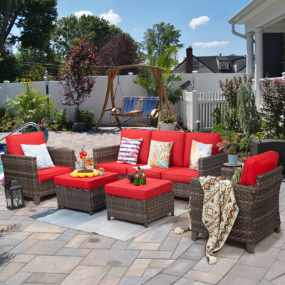 5 - Person Seating Group with Cushions